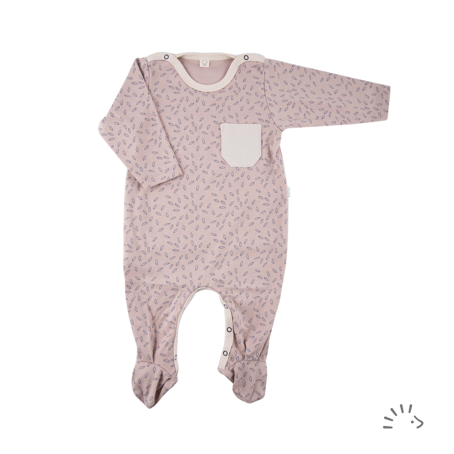 Popolini | Overall | Beige Leaves