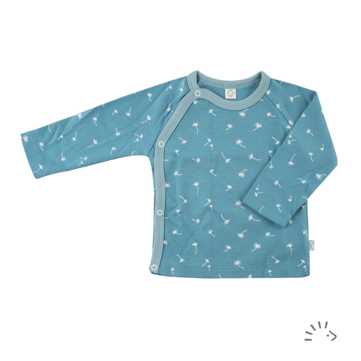 Popolini | Wickelhemd | Vintage Blue Dandelion