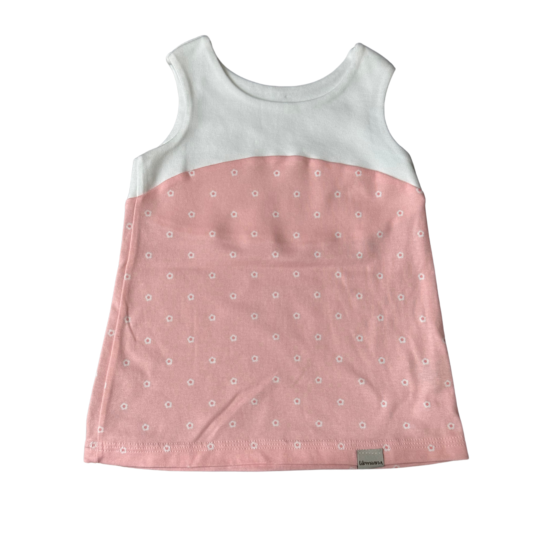 Libminna | Kleid | Rosa Blumen