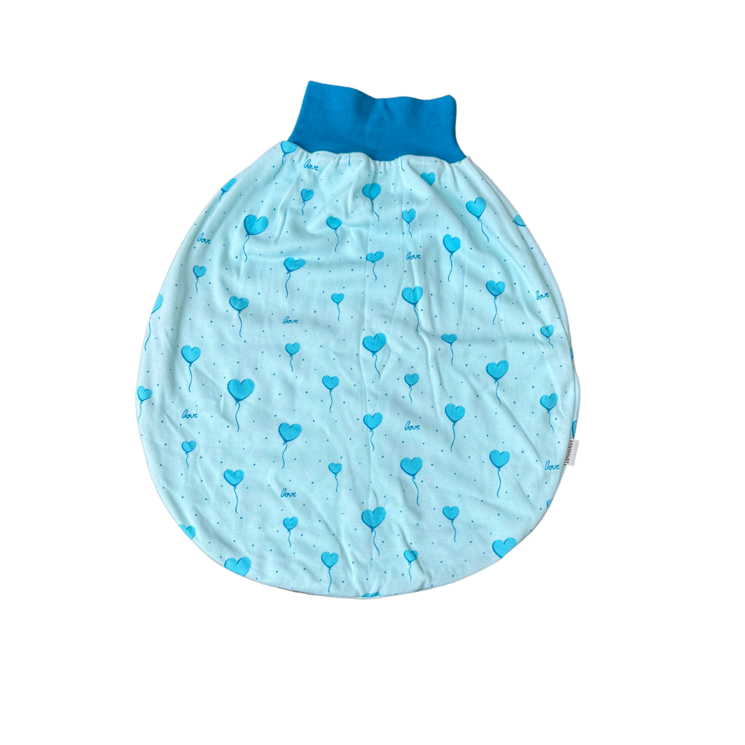 Libminna | Wendbarer Strampelsack | Blau