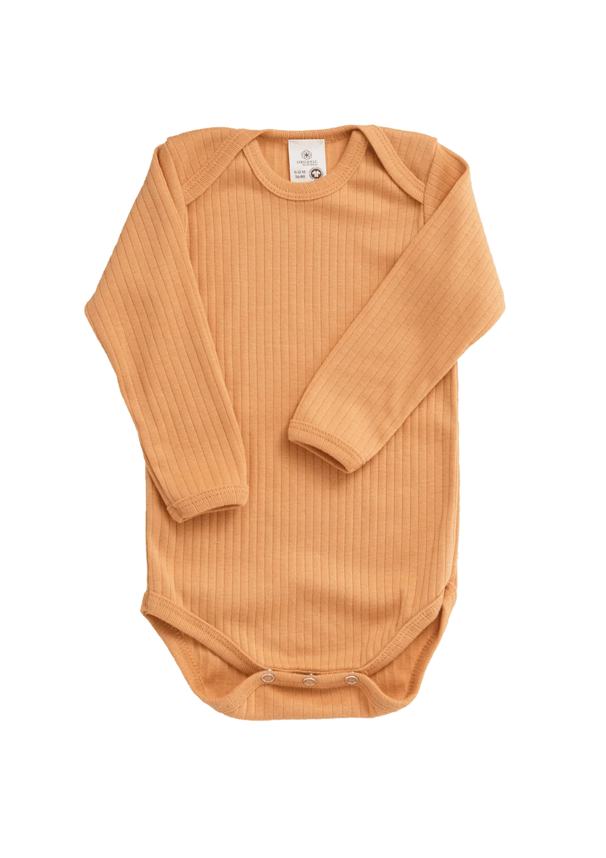 Organic by Feldman | Baby Body Langarm | Play of Colors (Ochre)