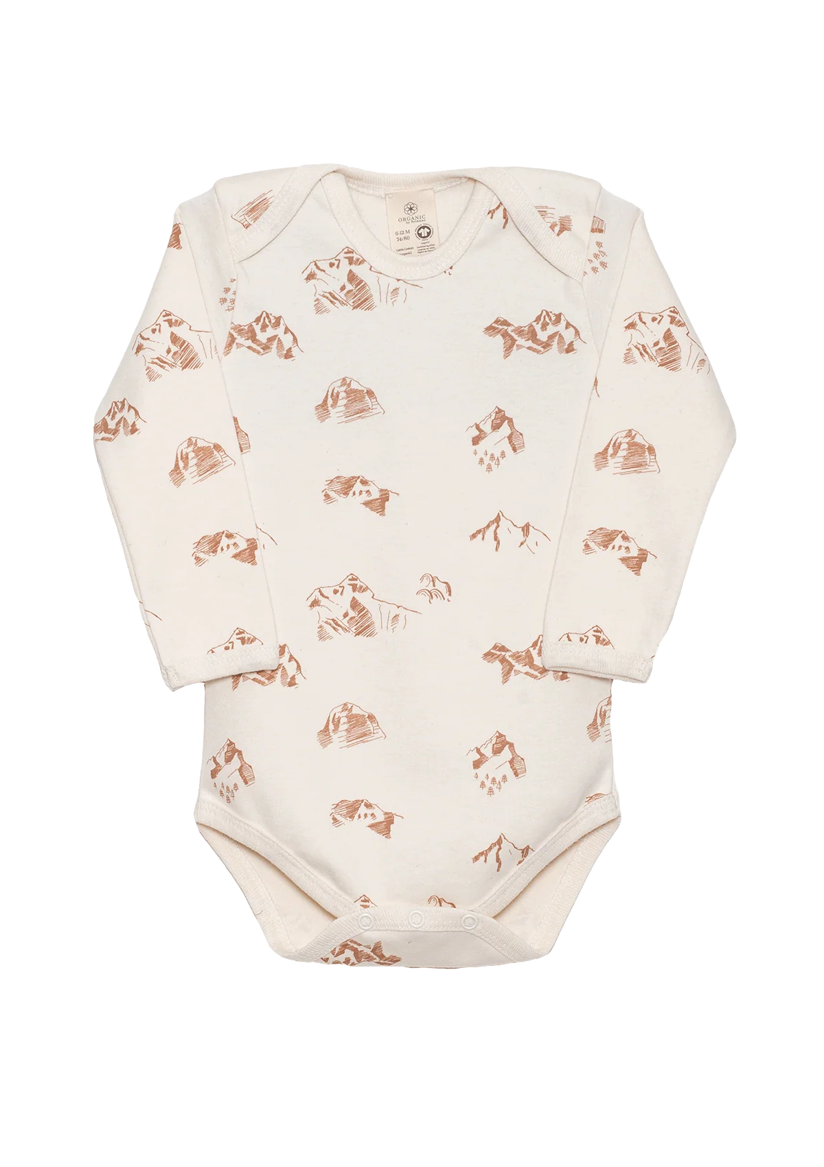 Organic by Feldman | Baby Body Langarm | Healing Mountains