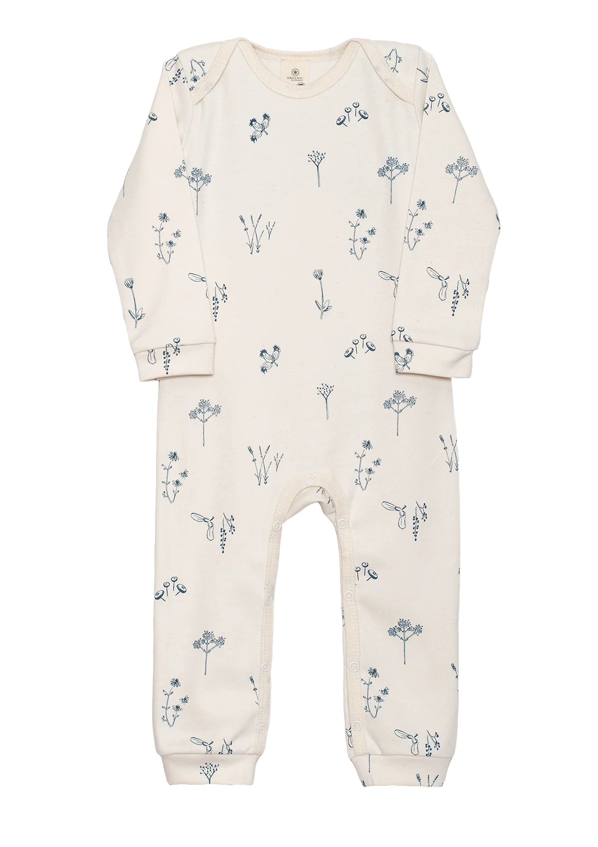 Organic by Feldman | Play-Suit Langarm | Plants Delight