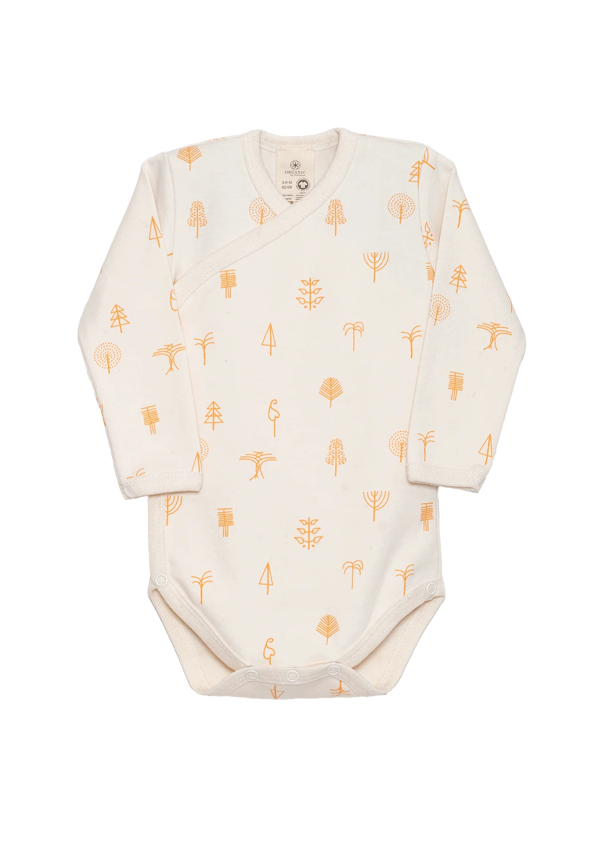 Organic by Feldman | Wrap Body Langarm | Protective Forest