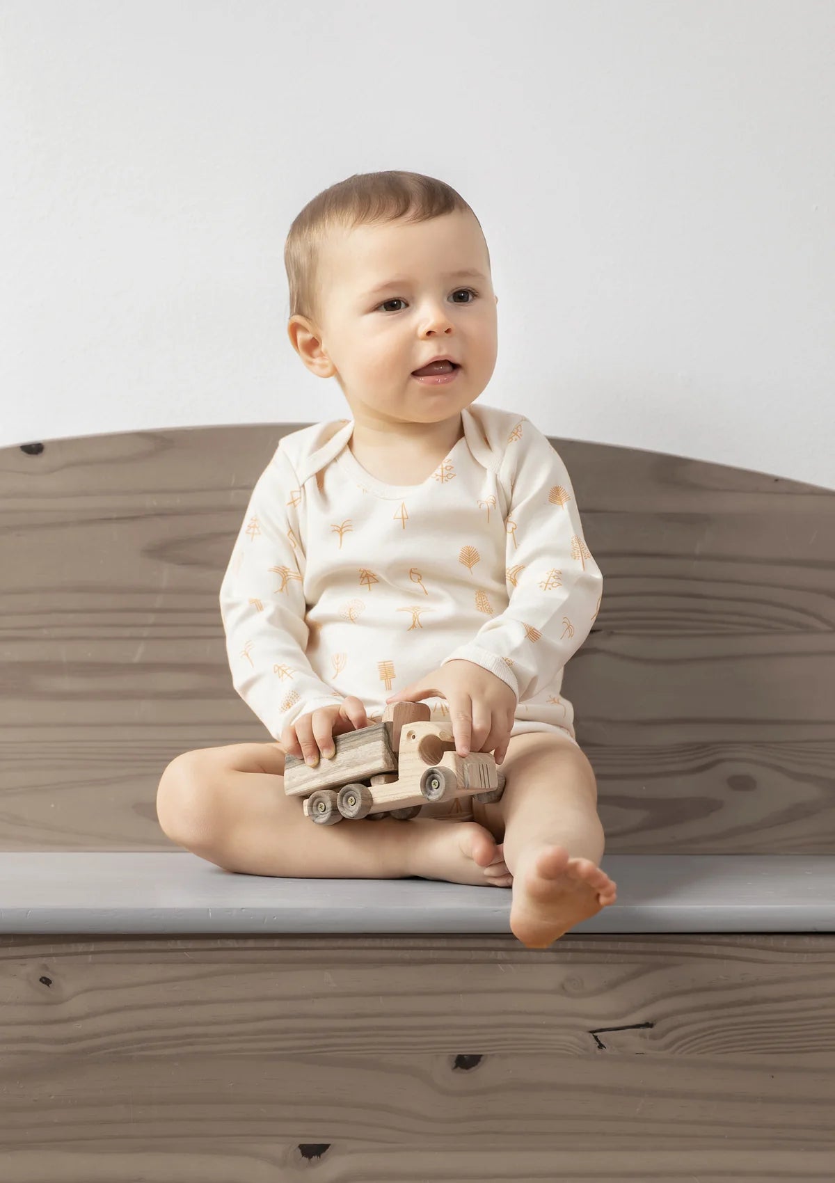Organic by Feldman | Baby Body Langarm | Healing Mountains