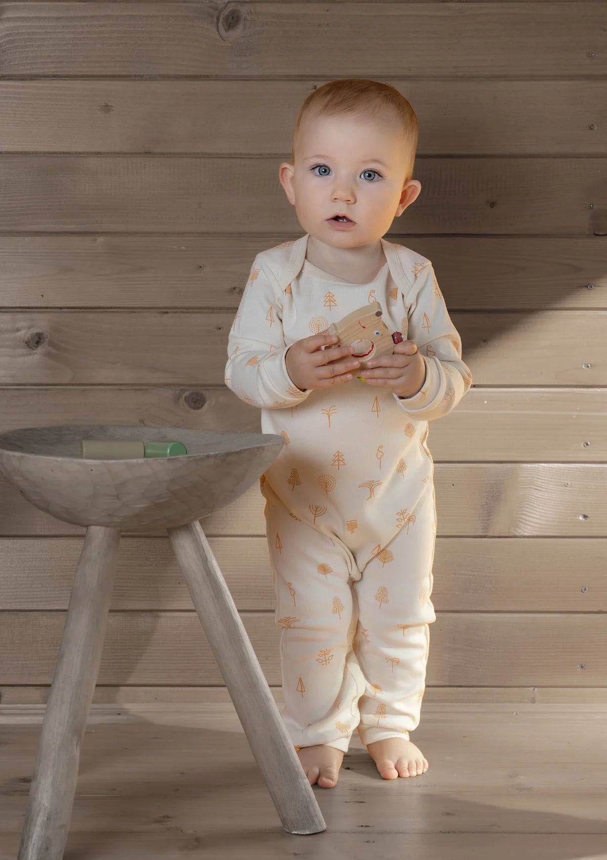 Organic by Feldman | Play-Suit Langarm | Protective Forest