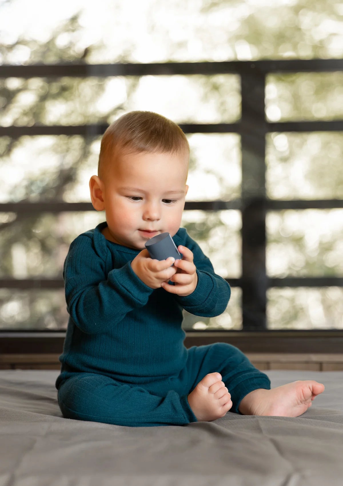 Organic by Feldman | Play-Suit Langarm | Ochre