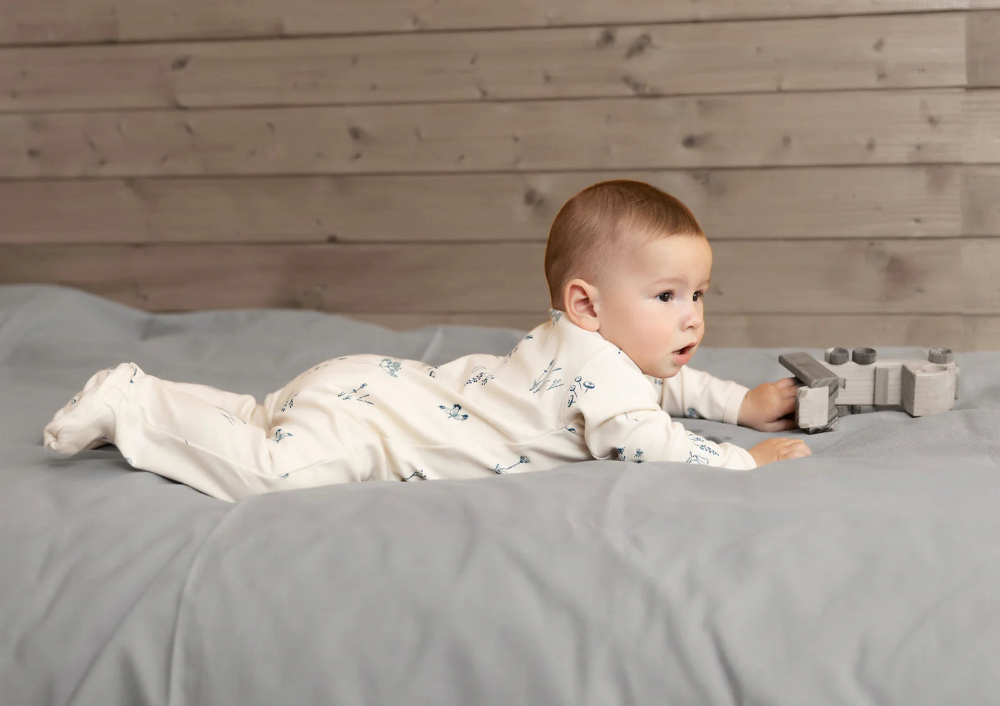 Organic by Feldman | Sleep-Suit Langarm | Protective Forest