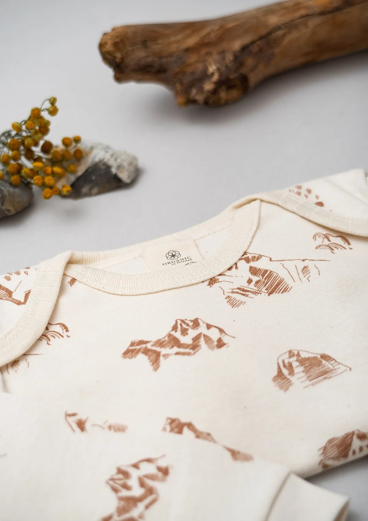 Organic by Feldman | Baby Body Langarm | Healing Mountains