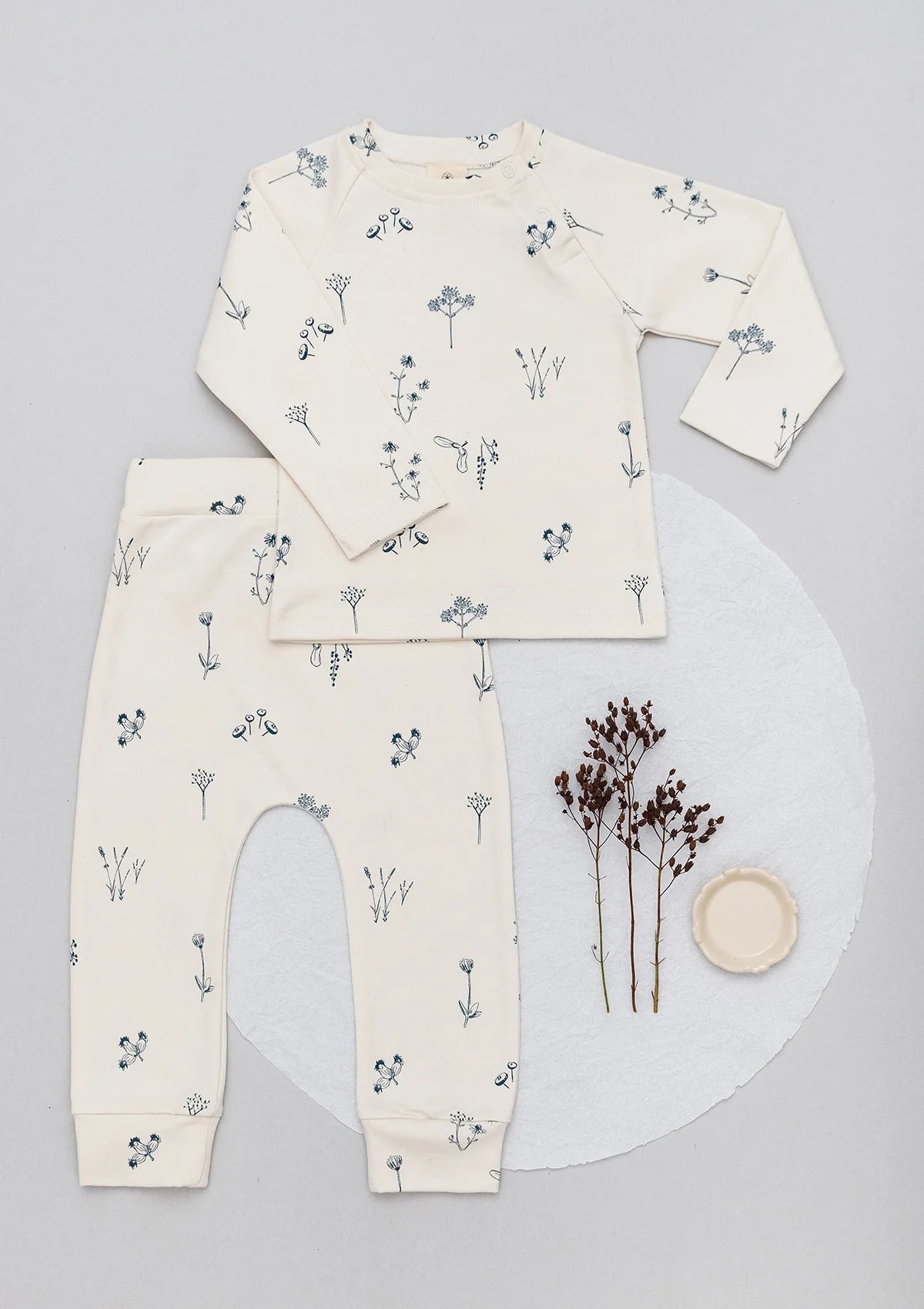 Organic by Feldman | Langarm Shirt | Plants Delight