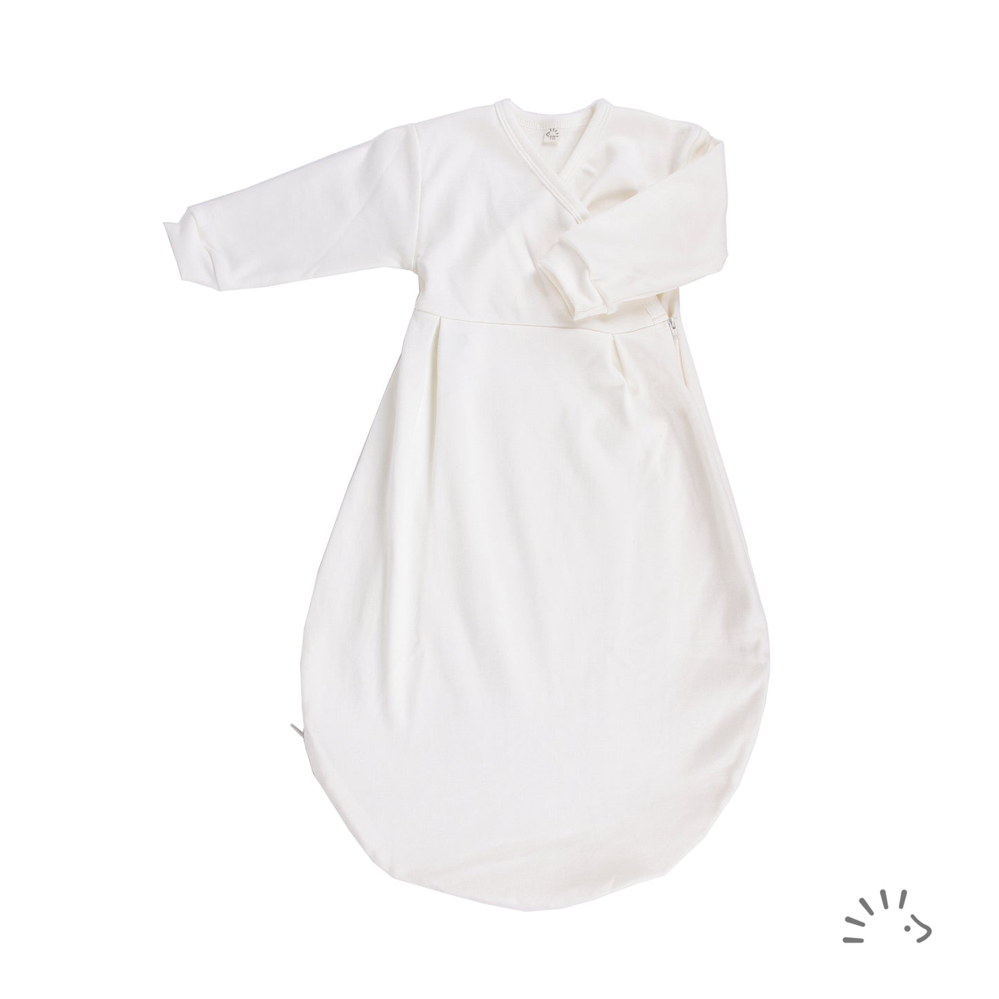 Popolini | Innenschlafsack Interlock | Ecru