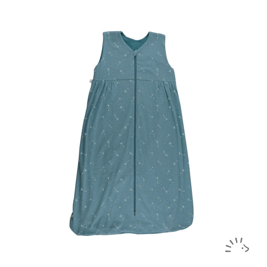 Popolini | Schlafsack ohne Arm | Vintage Blue Dandelion