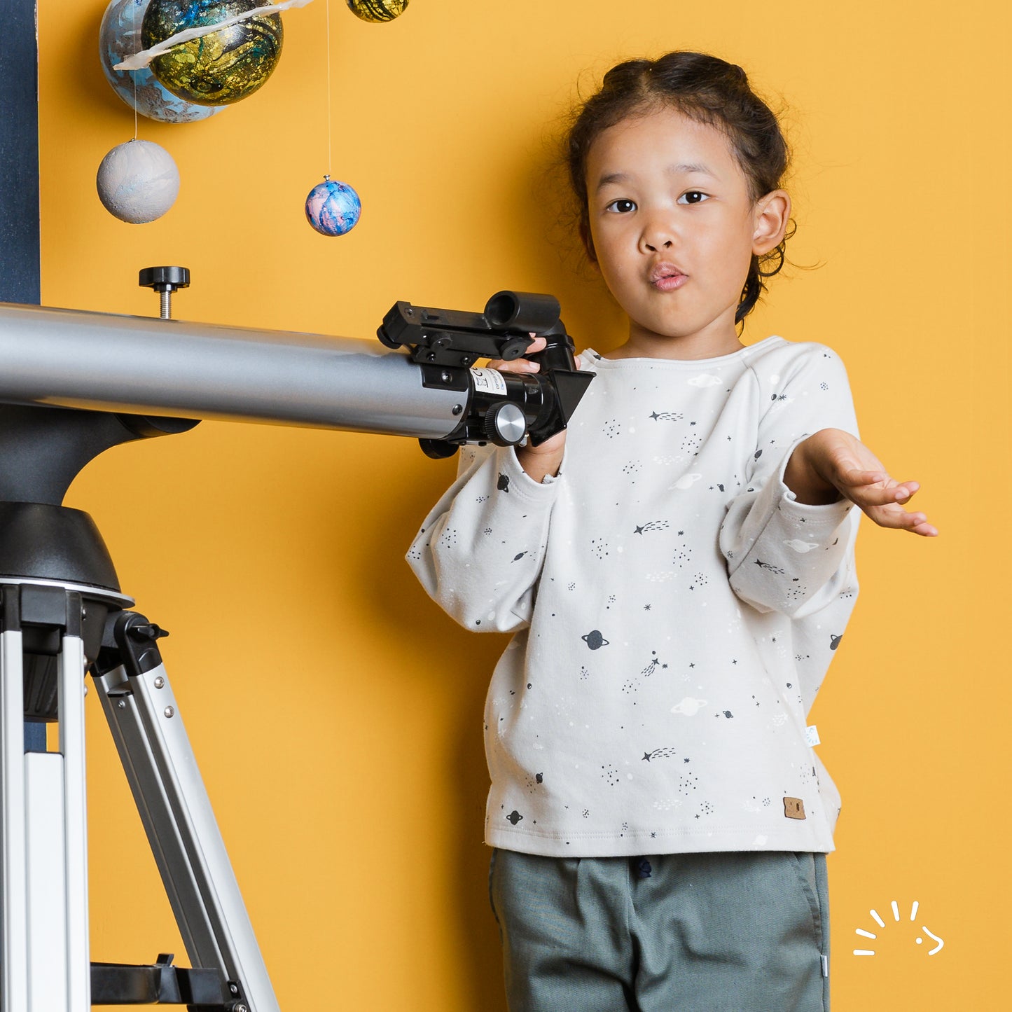 Popolini | Raglanshirt | Planets