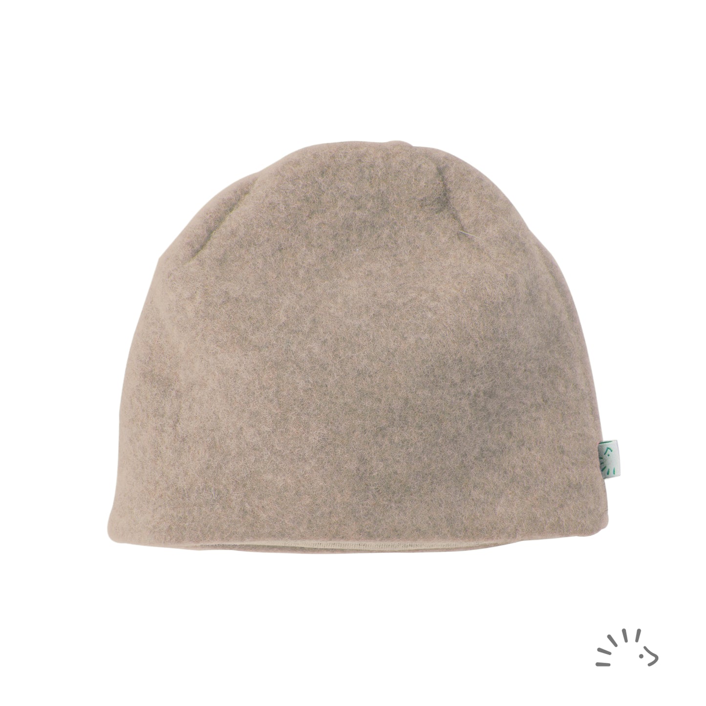 Popolini | Wollmütze | Beige Melange