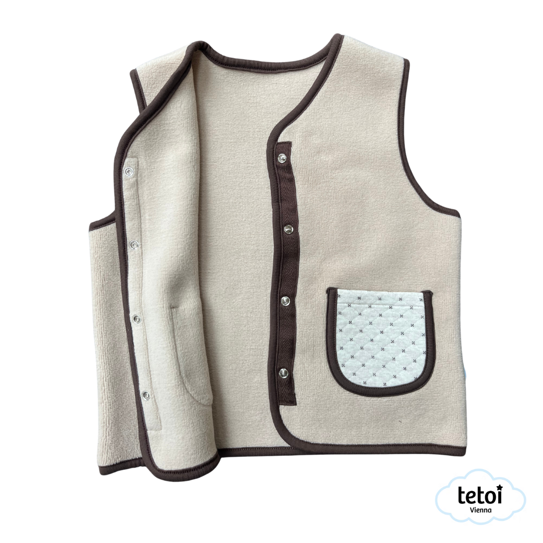 tetoi-vienna | Teddy Weste | Beige