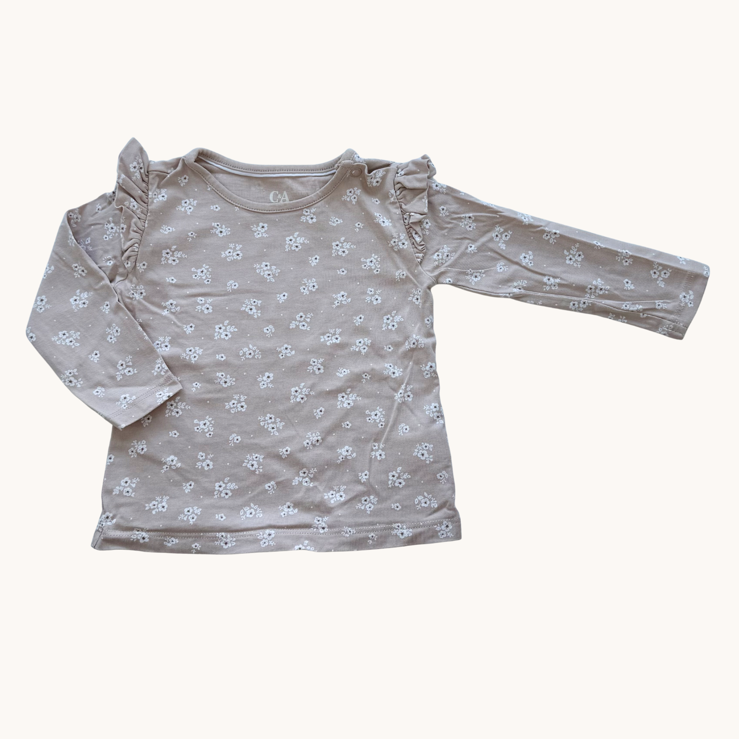 Secondhand Büdel | 9-12 Monate "Beige Hoppel"