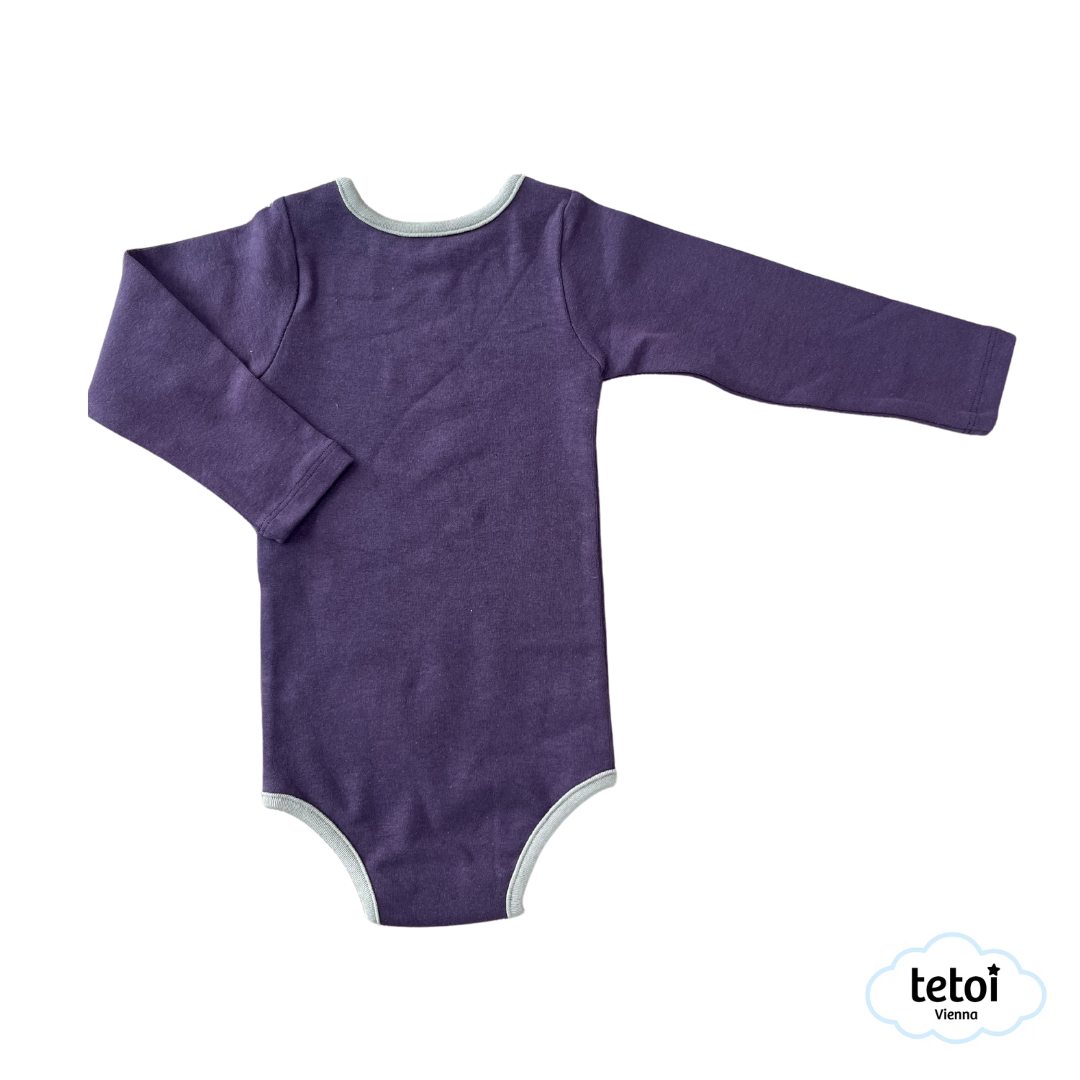 tetoi-vienna | Alpenzauber Baby Set (Body + Hose) | Grape