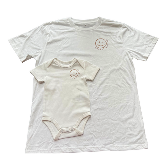 Mera and Lou | T-Shirt | Happiest with you (für Mama)