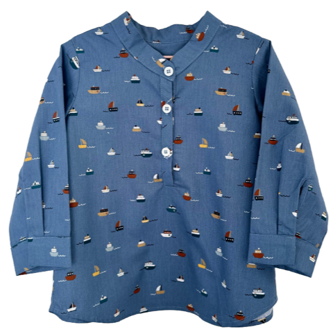 MerryMinis | Hemd Emil | Seefahrt