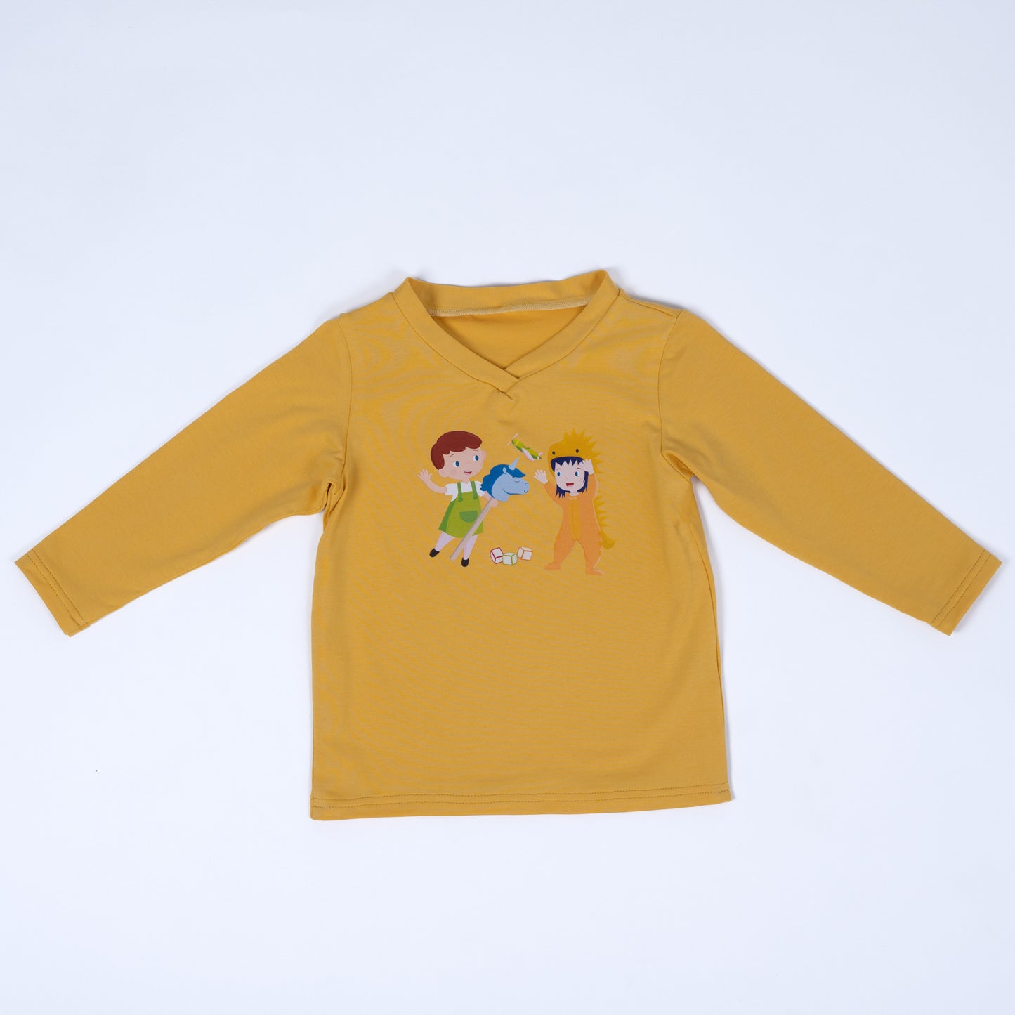 Paua Kids | Unisex Langarm-Shirt "Verkleidung" | Bio-Baumwolle