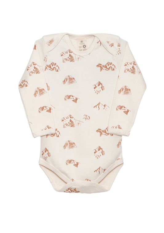 Organic by Feldman | Baby Body Langarm | Healing Mountains