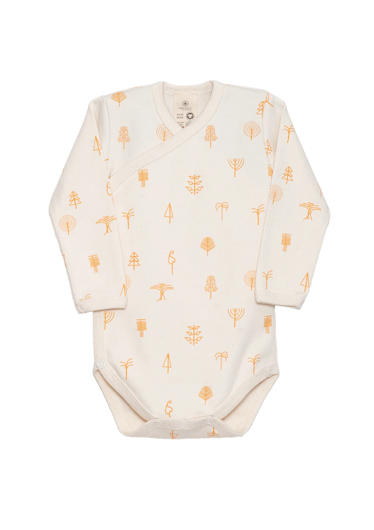 Organic by Feldman | Wrap Body Langarm | Protective Forest